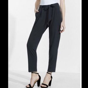 Express high waist jersey sash pant